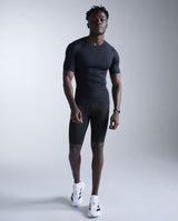 Core Compression Short Sleeve, Black/Black