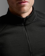 Ignition Haptic 1/4 Zip, Black/Silver Reflective