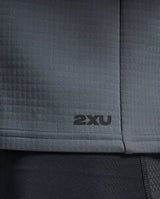 Ignition Haptic 1/4 Zip, Turbulence/Black Reflective