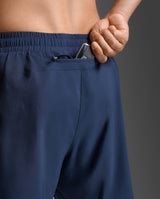 Aero Mesh 2-In-1 5 Inch Shorts, Midnight/Silver Reflective