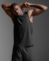 Aero Mesh Tank, Black/Silver Reflective
