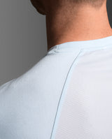 Aero Mesh Tee, Moonstone/Black Reflective