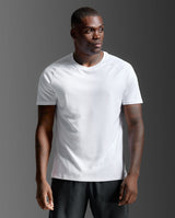 Aero Mesh Tee, White/Silver Reflective