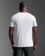Aero Mesh Tee, White/Silver Reflective