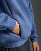 Motion Smooth Spacer Hoodie, Indigo/Indigo