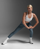 Form Stash Hi-Rise Compression Tights, Dark Sage/Dark Sage