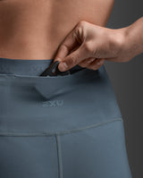Form Stash Hi-Rise Bike Shorts, Dark Sage/Dark Sage