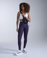 Aero Mesh Hi-Rise Compression Tights, Velvet Purple/Purple Reflective