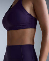 Form Strappy Low Impact Bra, Velvet Purple/Velvet Purple