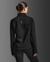 Ignition Haptic 1/4 Zip, Black/Silver Reflective