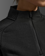 Ignition Haptic 1/4 Zip, Black/Silver Reflective
