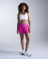 Aero Hi-Rise 2-In-1 3 Inch Shorts, Rose Violet/Rose Reflective