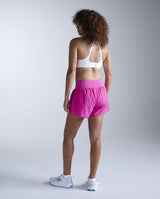 Aero Hi-Rise 2-In-1 3 Inch Shorts, Rose Violet/Rose Reflective