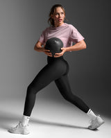 Form Soft Jersey Crop Tee, Cosmetic Pink/Cosmetic Pink