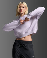 Form Smooth Spacer Crop Hoodie, Virtual Violet/Virtual Violet