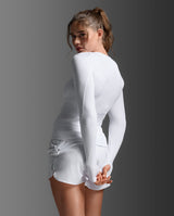 Ignition Grid Base Layer, White/Silver Reflective