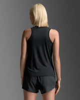 Aero Mesh Singlet, Black/Silver Reflective