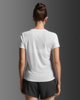 Aero Mesh Tee, White/Silver Reflective