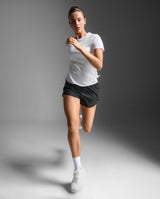 Aero Mesh Tee, White/Silver Reflective