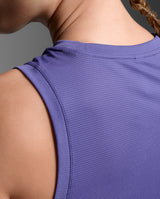 Aero Mesh Crop Tank, Future Dusk/Future Dusk Reflective