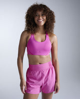 Aero Hi-Rise 4 Inch Shorts, Rose Violet/Rose Reflective