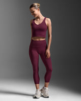 Fluid Hi-Rise 7/8 Tights, Amaretto/Amaretto