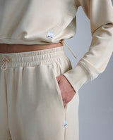 Wonderluxe Sand Washed Hoodie, Mojave Desert/White
