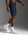 Core Compression Shorts - Navy/Navy