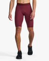 FORCE COMPRESSION SHORTS - TRUFFLE/ASTRO