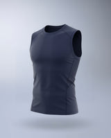 Core Compression Sleeveless, Navy/Navy