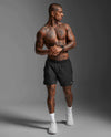 Aero 5 Inch Unlined Shorts - BLACK/SILVER REFLECTIVE