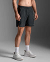 Aero 7 Inch Unlined Shorts - BLACK/SILVER REFLECTIVE