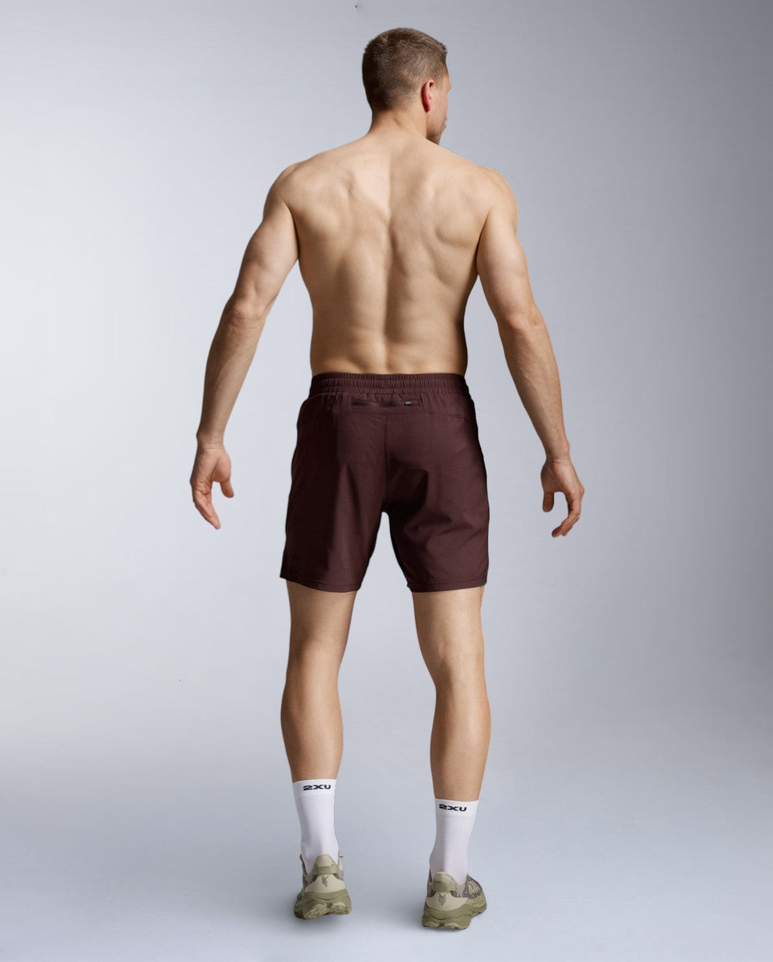 Aero 7 Inch Shorts, Bark/Black Reflective