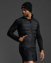 Commute Packable Insulation Vest - BLACK/TURBULENCE