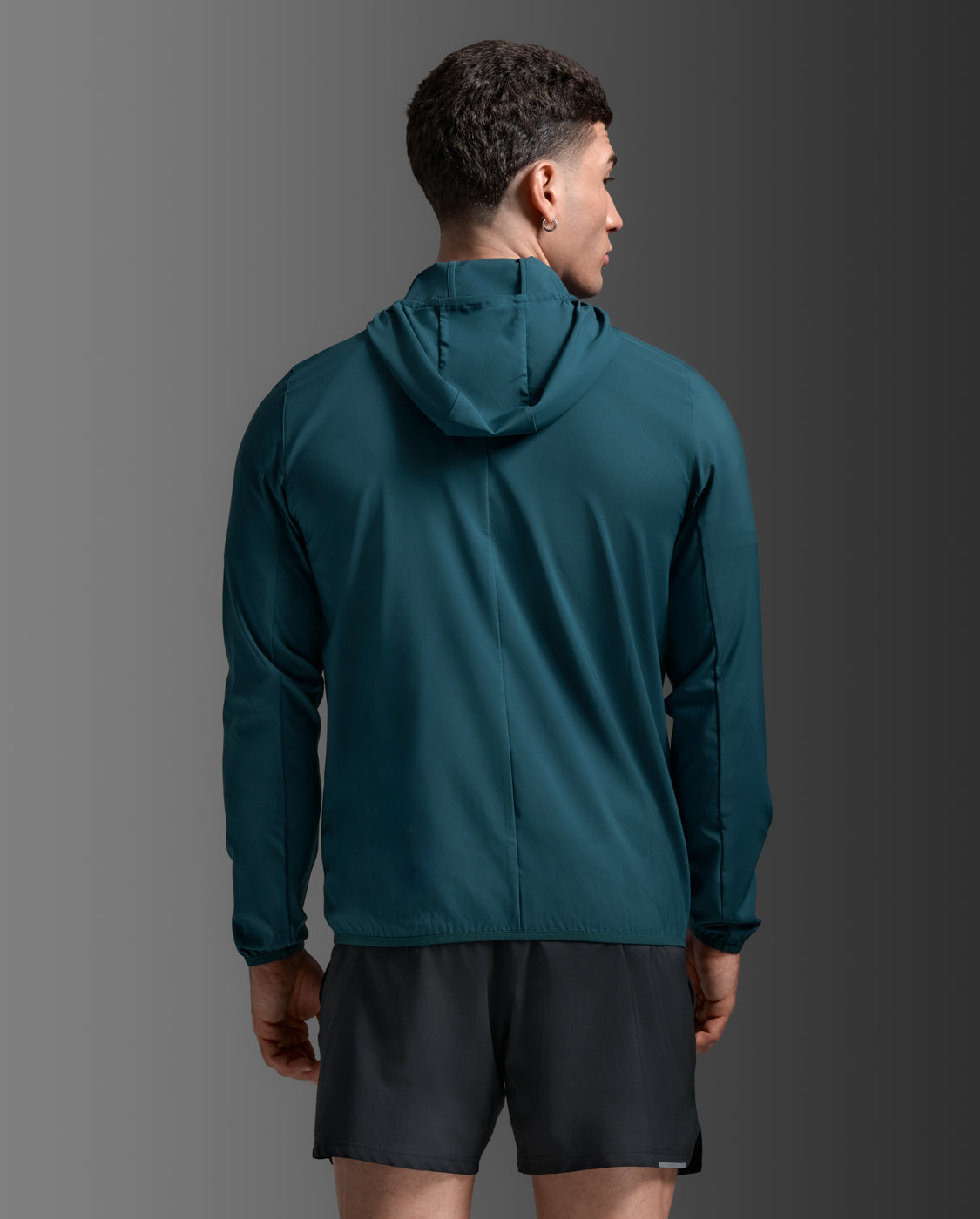 Aero Jacket, Dark Moss/Silver Reflective