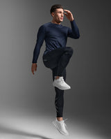Aero Mesh Long Sleeve, Midnight/Silver Reflective
