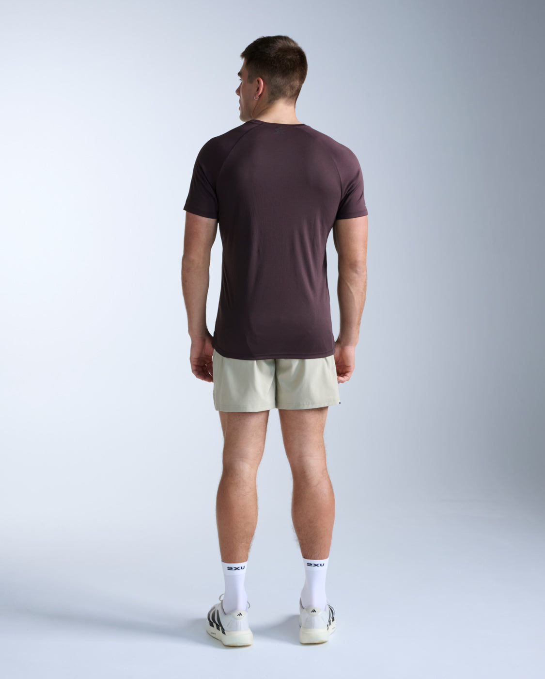 Aero Tee, Bark/Black Reflective