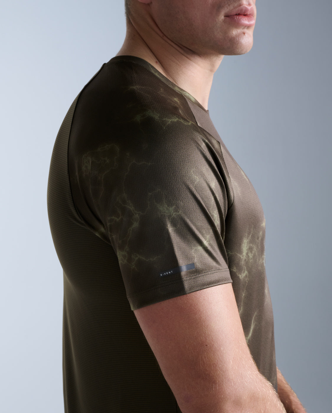 Aero Tee, Flint Synapse/Black Reflective