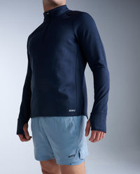 Ignition Haptic 1/4 Zip, Midnight/Silver Reflective