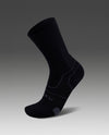 Vectr Cushion Crew Socks - BLACK/TITANIUM