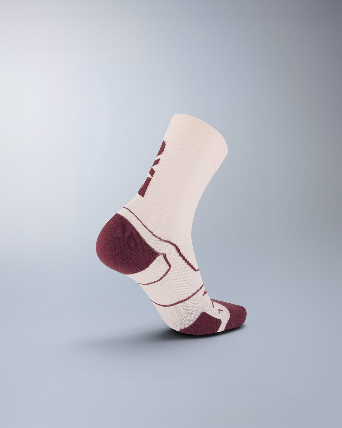 Vectr Cushion Crew Socks, Pink Frost/Sangria
