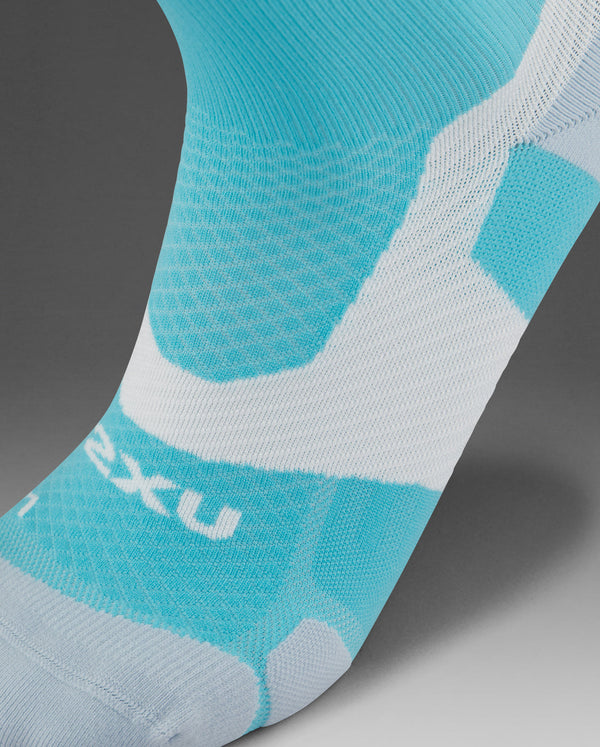 Vectr Light Cushion Crew Socks, Moonstone/Black