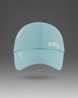 Run Cap, Retro Blue/White