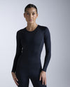 Core Compression Long Sleeve - BLACK/BLACK