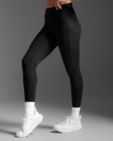 Form Stash Hi-Rise Compression Tights, Black/Black1