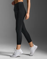 Form Stash Hi-Rise Compression 7/8 Tights, Black/Black1