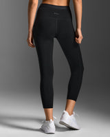 Form Stash Hi-Rise Compression 7/8 Tights, Black/Black1