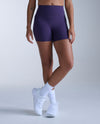 Flex Hi-Rise Compression 4 Inch Shorts - VELVET PURPLE/VELVET PURPLE