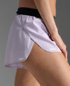 Light Speed 3 Inch Shorts - Virtual Violet/WhiteReflective