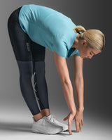 Light Speed Tech Tee, Retro Blue/Retro Blue Reflective